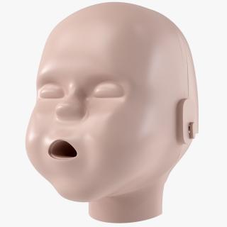 Baby CPR Dummy Head 3D model