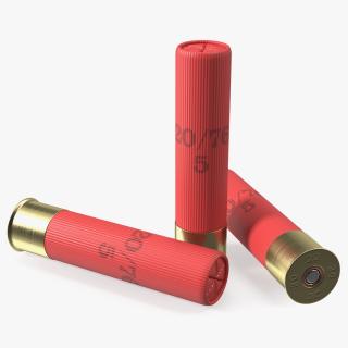 3D MTs-255 MC-255 Shotgun Shell model