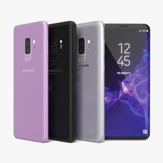 3D Samsung Galaxy S9 Plus Set