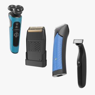 3D Electric Cordless Shavers Collection 2 model