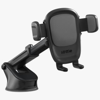 3D iOttie One Touch 5 Dashboard and Windshield Mount Rigged