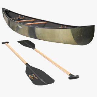 Old Town Discovery 169 Tripping Canoe Camo 3D