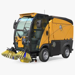 3D model Compact Road Sweeper