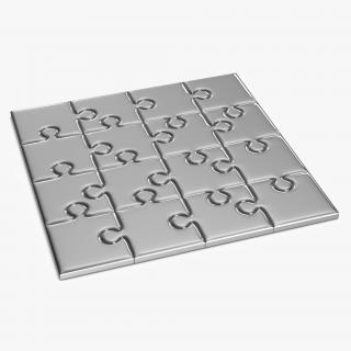 3D model Puzzle Template