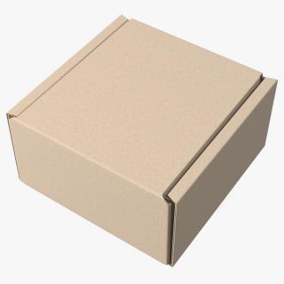 3D model Cardboard Box Closed