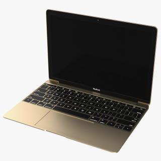 Apple MacBook Laptop 2 3D