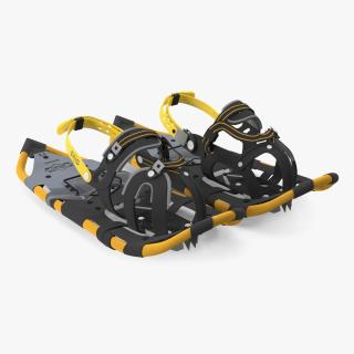 Snowshoes Atlas Yellow 3D