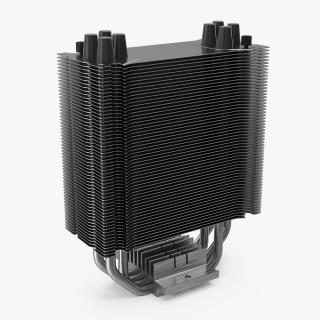 3D Passive CPU Cooler model