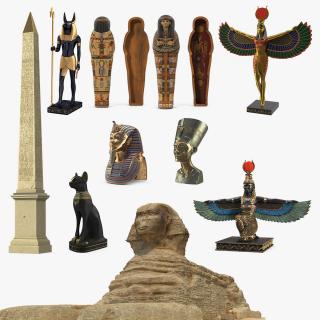 3D Egypt Collection 7 model