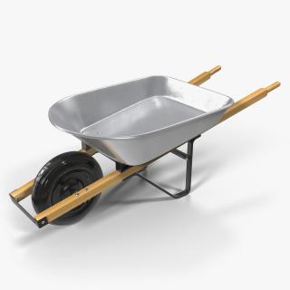 3D Easiload Galvanised Wheelbarrow