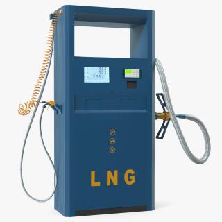 3D Liquefied Natural Gas Dispenser