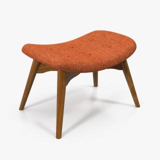 Velvet Stand Seat 3D