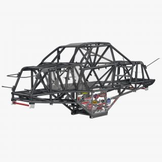 Monster Truck Bigfoot Frame 3D