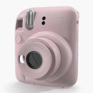 3D Fujifilm INSTAX Mini 12 Camera Blossom Pink model