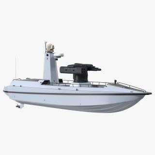 3D model Unmanned Patrol Boat