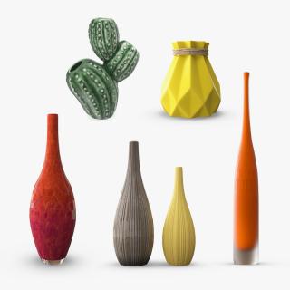 Decor Vases Collection 2 3D model