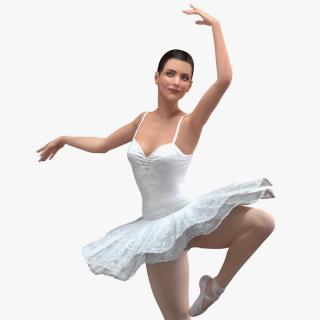 3D Ballerina Rigged