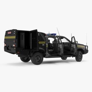 3D Prisoner Transport Vehicle Rigged model