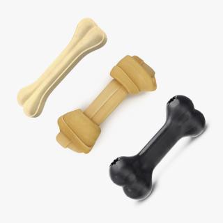 3D model Dog Chew Bones Collection