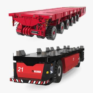 3D Self Propelled Modular Transporters Collection