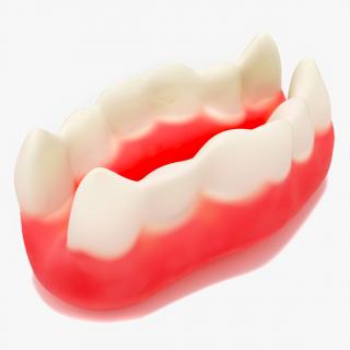 3D model Chewing Gummy Double Teeth Candy for 3D Print