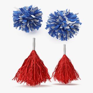 Pom Poms Collection 3D model