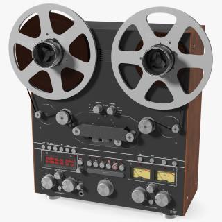 3D Open Reel Tape Machine Black model