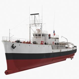 3D Research Vessel Calypso model