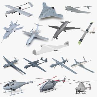 UAV Collection 10 3D