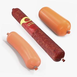 3D Sausages Collection 2