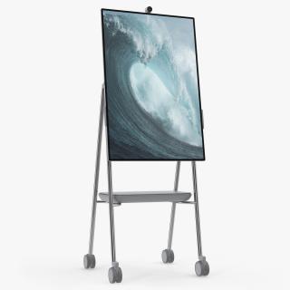 3D Microsoft Interactive Whiteboard Surface Hub 2