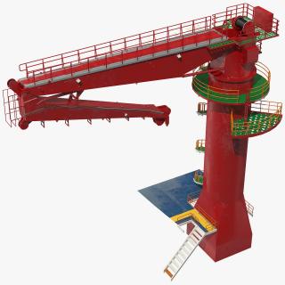 3D model Hydraulic Crane