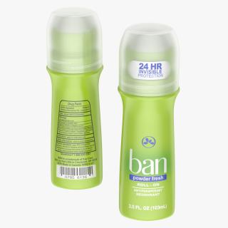 3D Ban Roll on Antiperspirant Deodorant