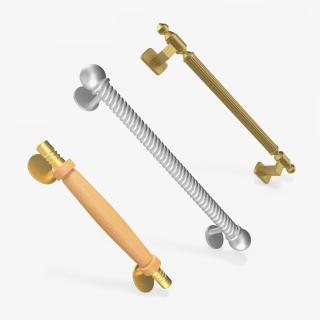 3D model Door Handles Collection 6