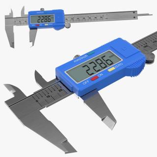 3D model LCD Digital Vernier Caliper Generic