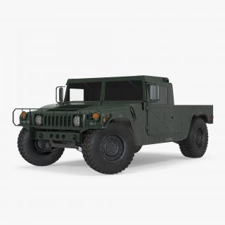 HMMWV M998 Rigged 3D