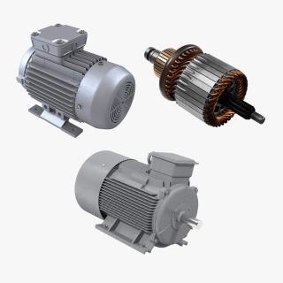 3D Electric Motors Collection 2 model