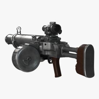 3D Fallout T 60 Rifle model