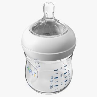 Philips Avent Baby Bottle with Nipple 3D