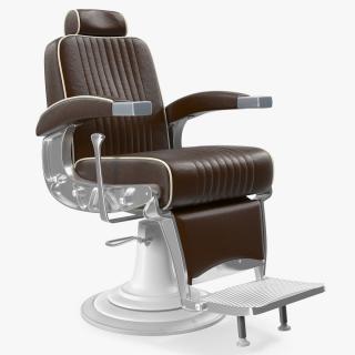 3D model Antique Barber Chair