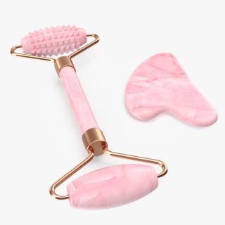 3D Gua Sha Tools Pink model