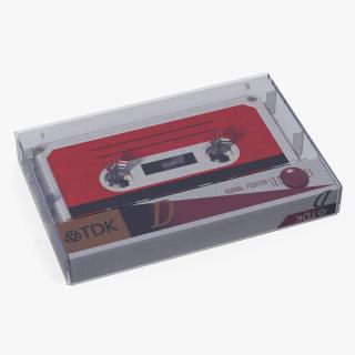 Vintage Audio Tape in the Box 3D model