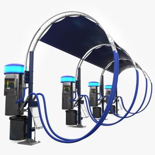 3D Car Wash Station with Vacuum Cleaner