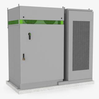 3D Energy Storage System Grey