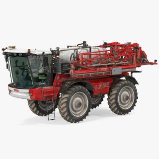 3D model Agrifac Condor 5 Self Propelled Crop Sprayer Dirty