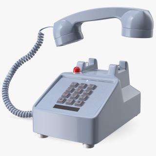 Retro Telephone Off Hook 3D model