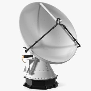 3D model X Band Polarimetric Doppler Mobile Radar