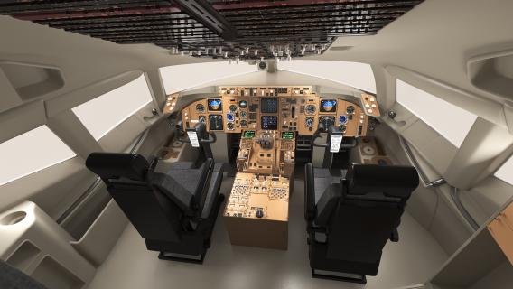 Boeing 757-200 Cockpit 3D