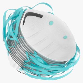 3D Particulate Respirator N95 Class Stack model