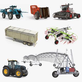 Farm Equipment 3D Models Collection 2 3D